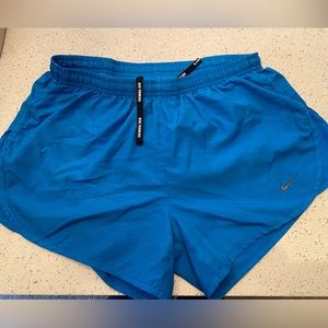 Nike Electric blue running shorts
